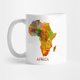 Africa map #africa Mug